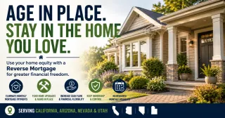 Homeowners 62 and Older in California Arizona Nevada and Utah Are Using Equity to Age in Place