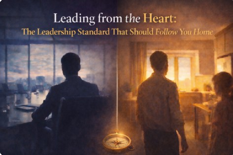 Heart Centered Leadership: The Leadership Style That Follows You Home