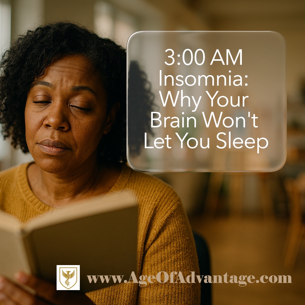 3:00 AM Insomnia: Why Your Brain Won't Let You Sleep