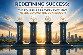 Why Redefining Success Is the Boldest Leadership Move You’ll Ever Make: The Four Pillars Every Executive Needs for a Life That Thrives Beyond the Boardroom