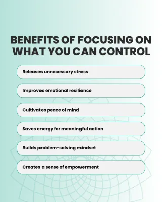 Focus on What You Can Control for Better Health