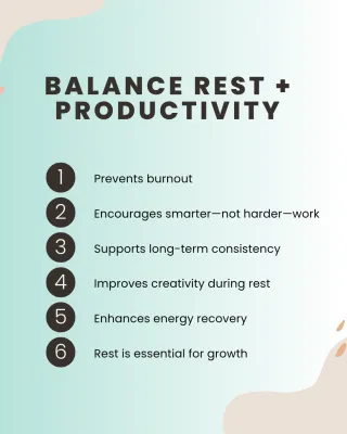 The Power of Balancing Rest and Productivity