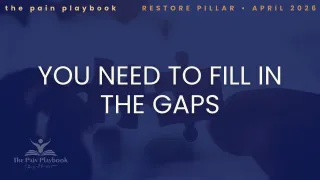 You Don't Need to Start Over. You Need to Fill in the Gaps