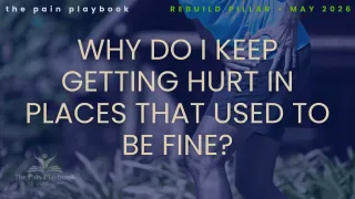 Why Do I Keep Getting Hurt in Places That Used to Be Fine?