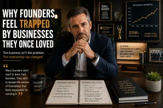 Why Founders Feel Trapped by Businesses They Once Loved