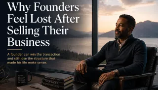 Why Founders Feel Lost After Selling Their Business