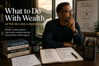 What to Do With Wealth After Selling a Business