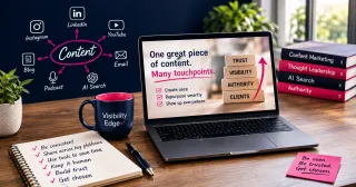 How to Be Everywhere Your Ideal Clients Already Are (Without Losing Your Weekends)