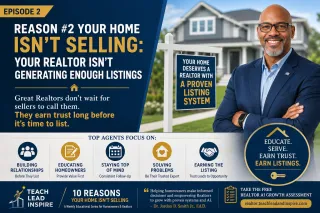 Reason #2 Your Home Isn't Selling: Weak Listing Strategy