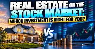 REAL ESTATE OR THE STOCK MARKET: WHICH INVESTMENT IS RIGHT FOR YOU?