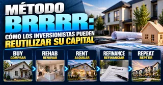 MÉTODO BRRRR: CÓMO LOS INVERSIONISTAS PUEDEN REUTILIZAR SU CAPITAL