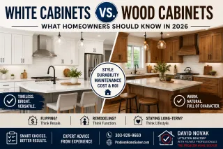 White Cabinets vs. Wood Cabinets: What Homeowners Should Know in 2026