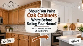 Should You Paint Oak Cabinets White Before Selling Your Home?