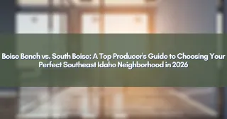 Boise Bench vs. South Boise: A Top Producer's Guide to Choosing Your Perfect Southeast Idaho Neighborhood in 2026