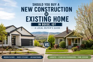 Should You Buy a New Construction or Existing Home in Boise, ID? A Local Buyer's Guide