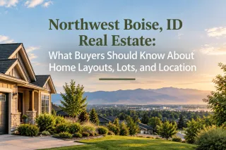 Northwest Boise, ID Real Estate: What Buyers Should Know About Home Layouts, Lots, and Location