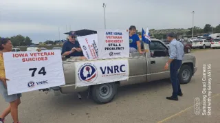Veterans Parade at the Iowa State Fair August 15th 2022