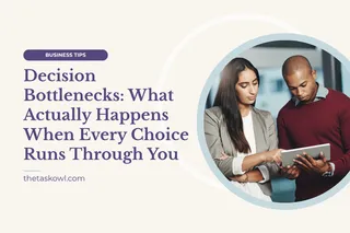 Decision Bottlenecks: What Actually Happens When Every Choice Runs Through You