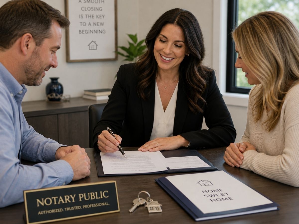 🏡 Why Reliable Notary Support Matters During the Peak Real Estate Months
