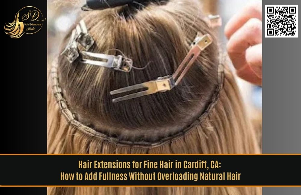 Hair Extensions for Fine Hair in Cardiff, CA: How to Add Fullness Without Overloading Natural Hair