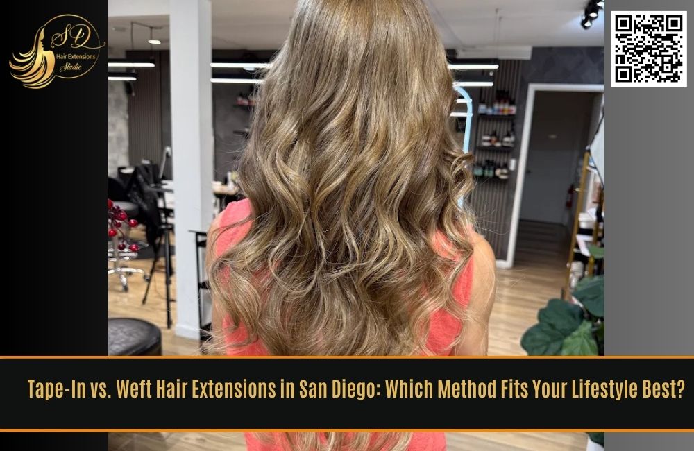 Tape-In vs. Weft Hair Extensions in San Diego: Which Method Fits Your Lifestyle Best?