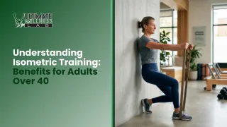 Understanding Isometric Training: Benefits for Adults Over 40