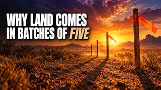 WHY SO MUCH ARIZONA LAND SELLS IN BATCHES OF FIVE LOTS OR FEWER: The Subdivision Law Behind It, and the 2026 Bill That Almost Changed It