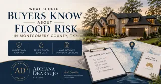 What Should Buyers Know About Flood Risk in Montgomery County, TX?