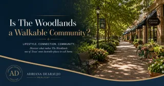 Is The Woodlands a Walkable Community?