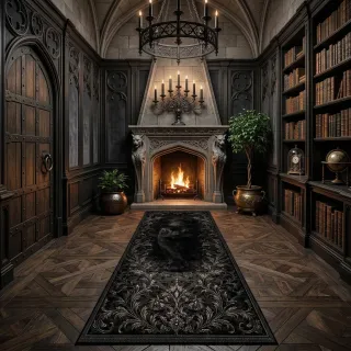 Victorian Gothic Interior Design