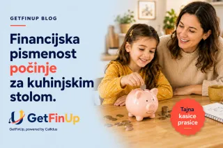 Financijska pismenost se ne uči u banci, nego za kuhinjskim stolom