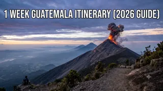 1 Week Guatemala Itinerary: The Best Overland Backpacker Route (2026 Guide)