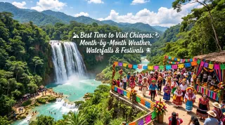 Best Time to Visit Chiapas: Month-by-Month Weather, Waterfalls & Festivals