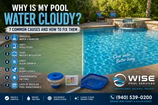 Why Is My Pool Water Cloudy? 7 Common Causes and Solutions | Wise Pool Services