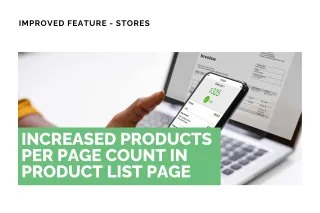 Improved Feature: Increased Products Per Page Count in Product List Page