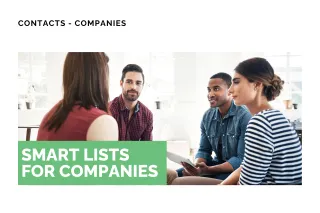 New Feature: Smart Lists for Companies