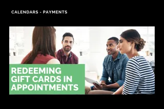 New Feature: Redeeming Gift Cards in Appointments