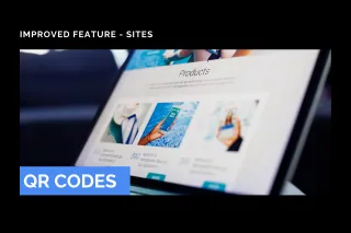 Improved Feature: QR Codes