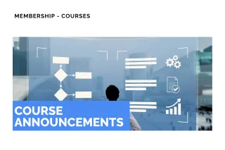 New Feature: Course Announcements