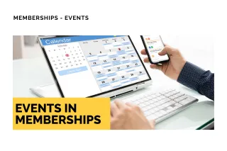 New Feature: Events in Memberships