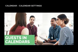 Improved Feature: Guests in Calendars