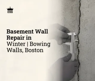 Basement Wall Repair in Winter: When Frozen Soil Starts Pushing Back