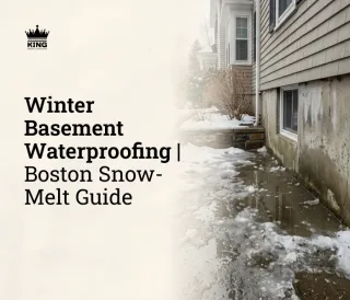 Winter Basement Waterproofing: Stopping Snow-Melt Leaks Before They Start