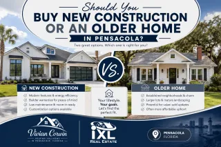 Should You Buy New Construction or an Older Home in Pensacola?