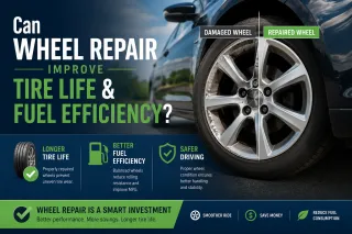 Can Wheel Repair Improve Tire Life and Fuel Efficiency?