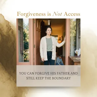Forgiveness Is Not Access