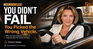 You Didn't Fail at Network Marketing. You Picked the Wrong Vehicle.