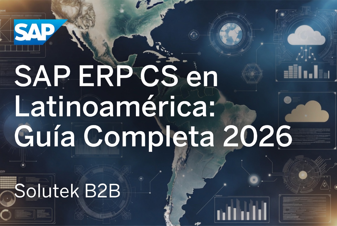 SAP ERP CS en Latinoamerica: guia completa 2026 | Solutek B2B