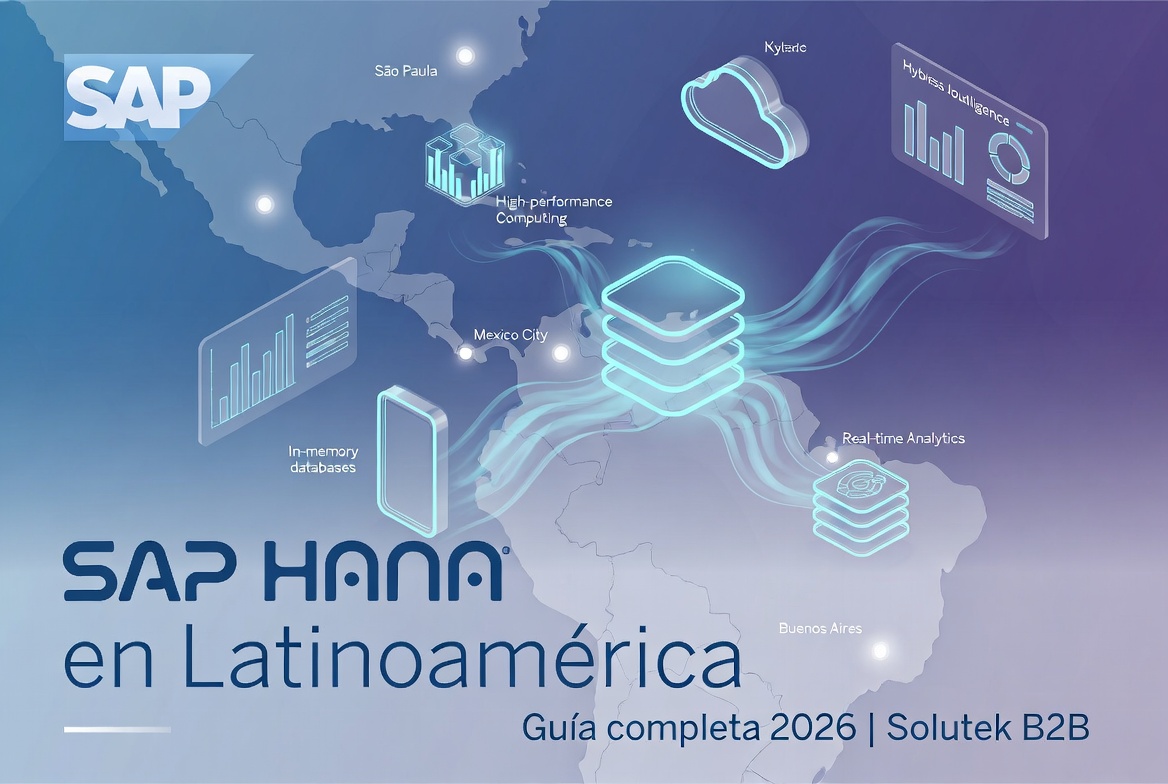 SAP HANA en Latinoamerica: guia completa 2026 | Solutek B2B