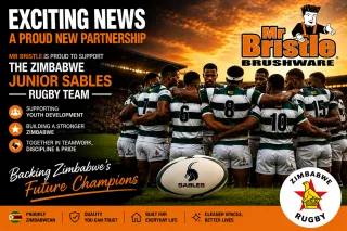 Mr Bristle supports the next generation of Zimbabwe Rugby